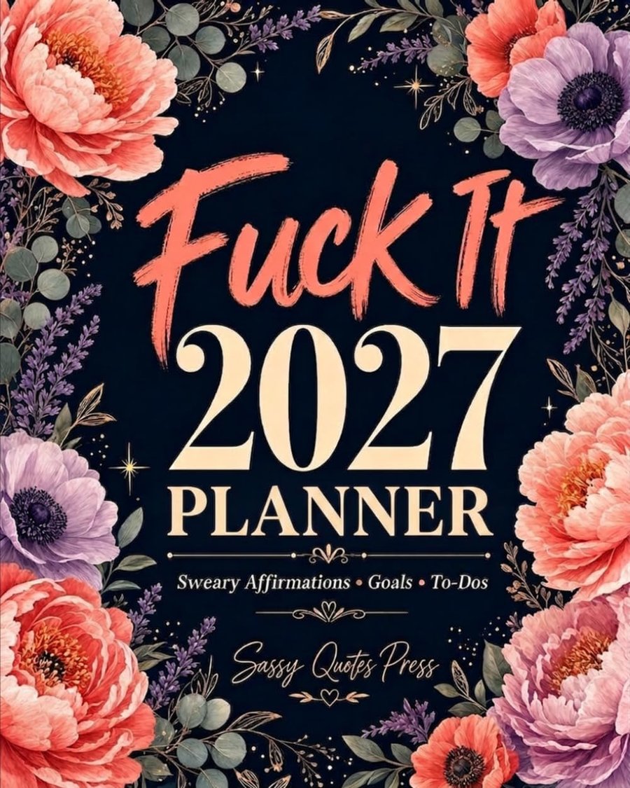 F*ck It Planner 2027 cover