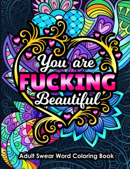Adult Swear Word Coloring Book You Are Fucking Beautiful cover